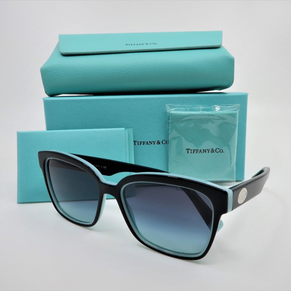 Tiffany & Co. TF 4162 8055/9S Black & Blue - Picture 2 of 9